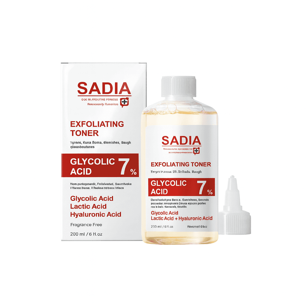 sadia exfoliating toner -glycolic acid 7% 240ml - Main Image