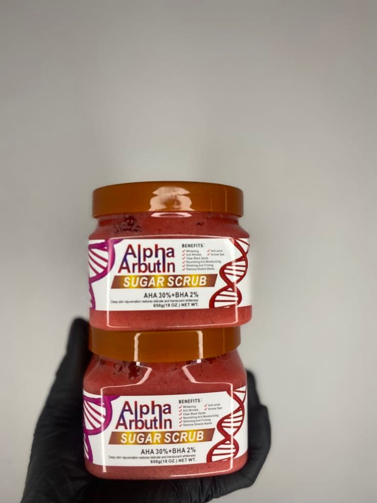 alpha abutin suger scrub - Main Image