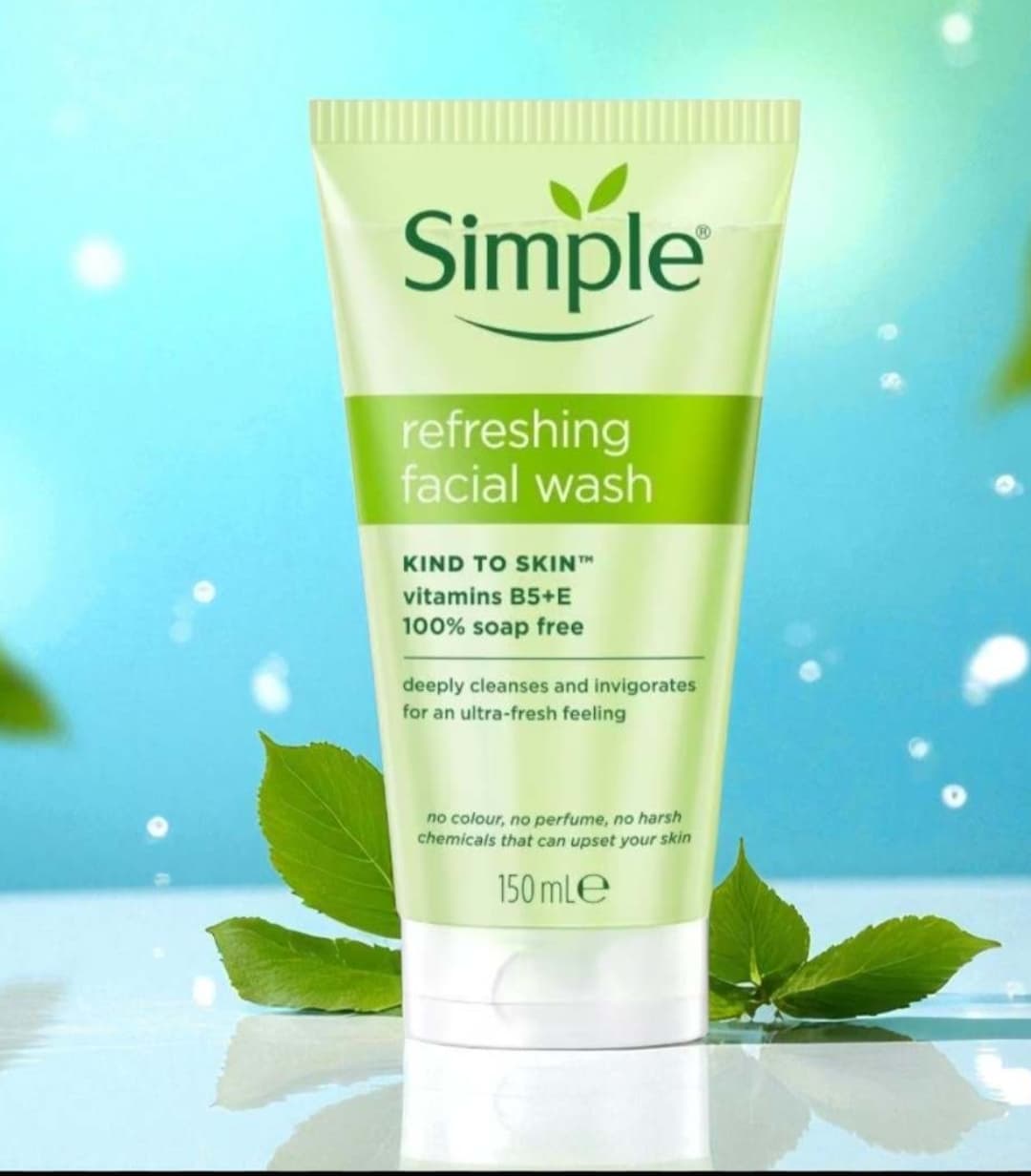 simple refreshing facial wash (150ml) - Main Image
