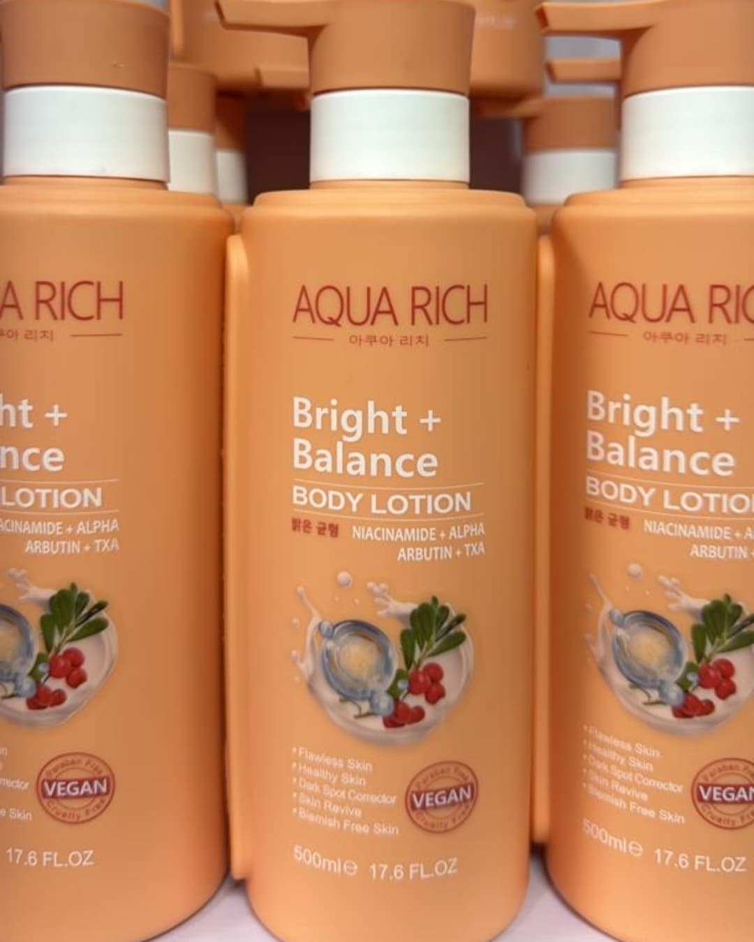 aqua rich bright+balance body gel wash - Main Image