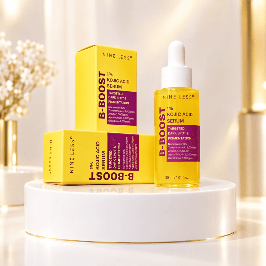 b.boost nineless 1% kojic acid serum - Main Image