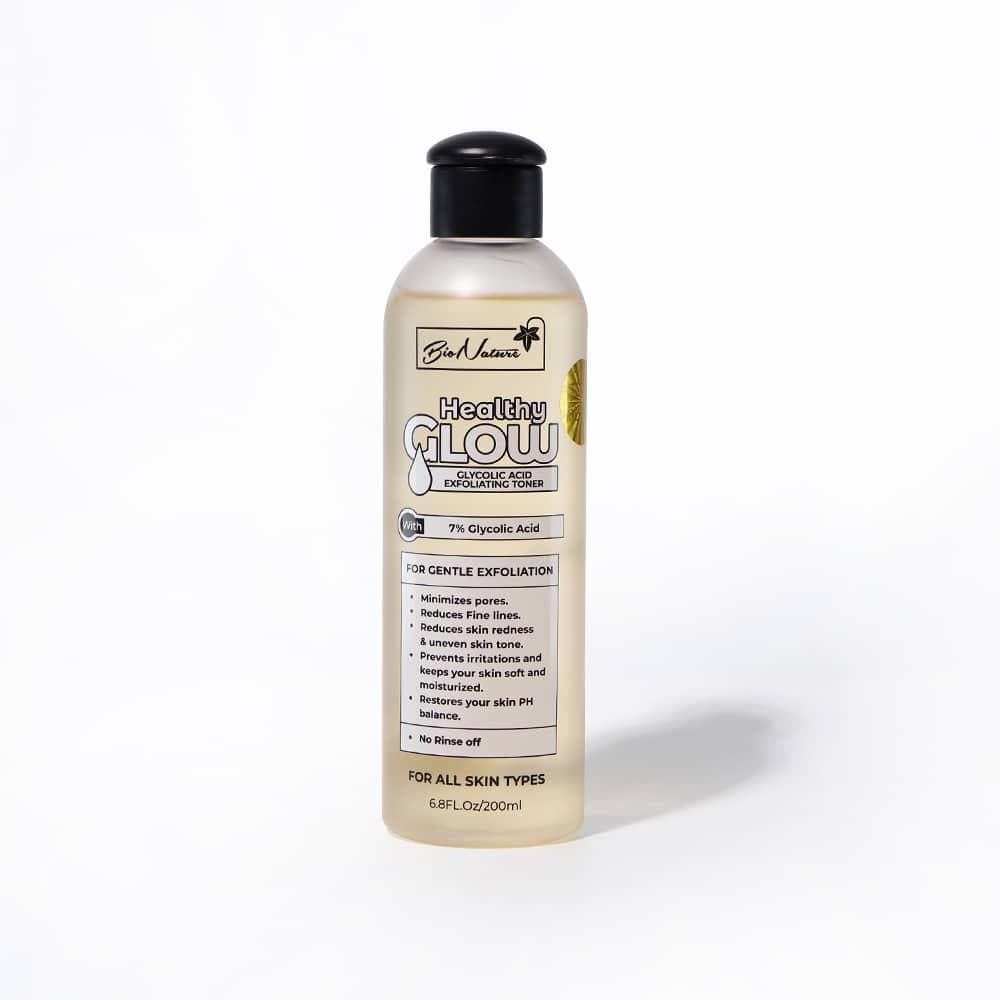 bio nature healthy glow glycolic acid (7%) 200ml - Main Image