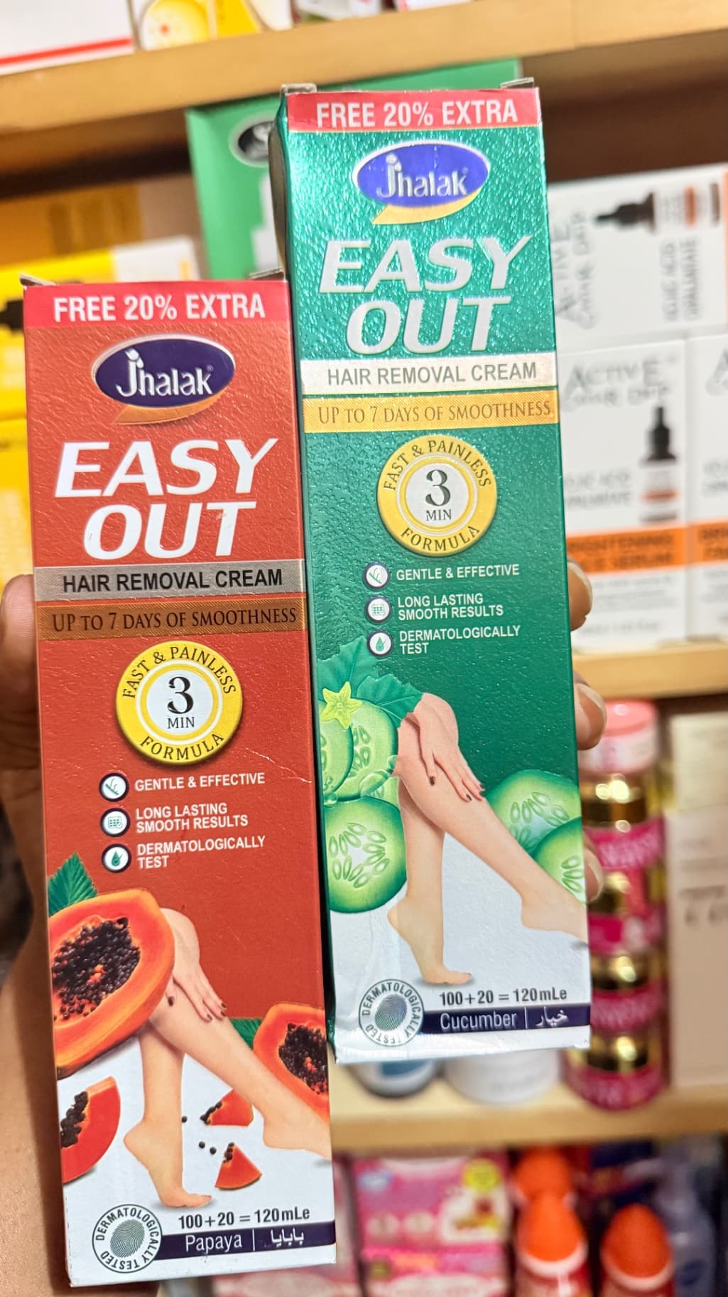 halalk easy out hair removal cream - Main Image