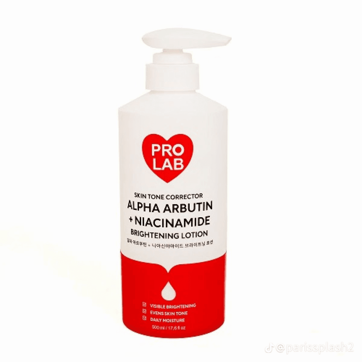 pro lap alpha abutin + nincinamind brightening body lotion - Main Image