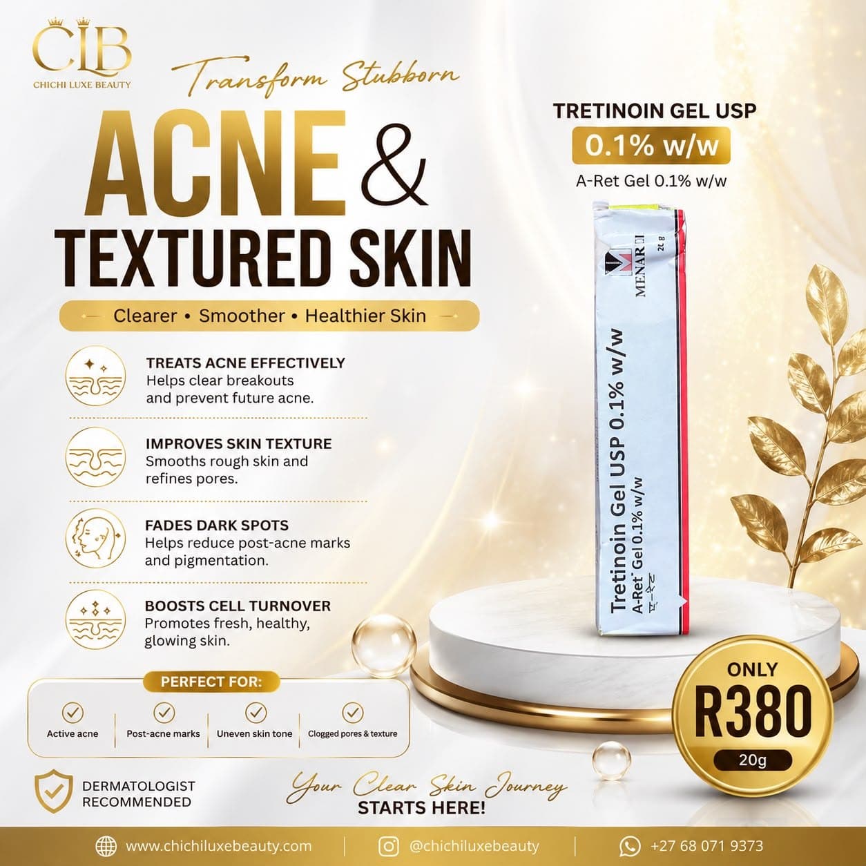 tretinoin gel 0.01% highest strength - Main Image